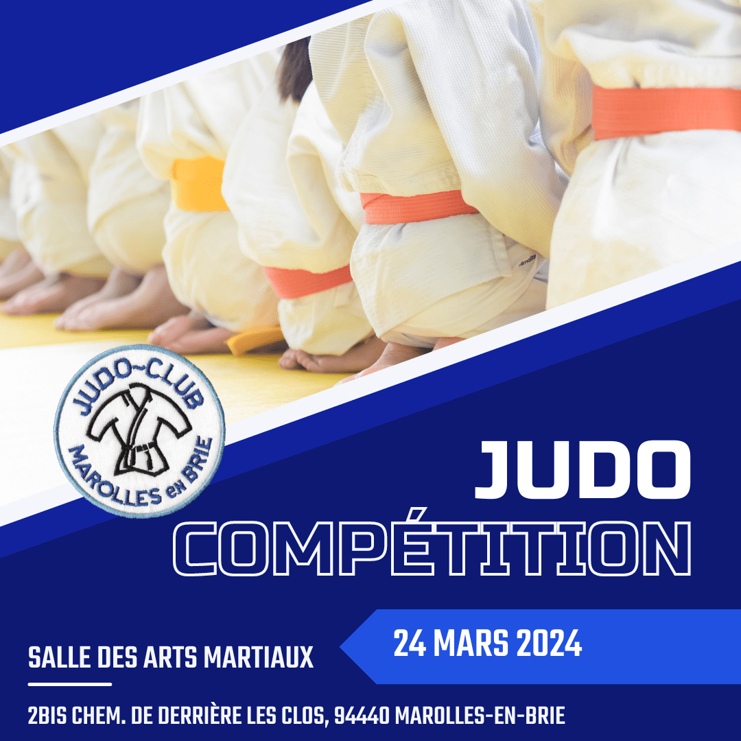 Tournoi annuel du Judo Club Marolles en Brie 2024